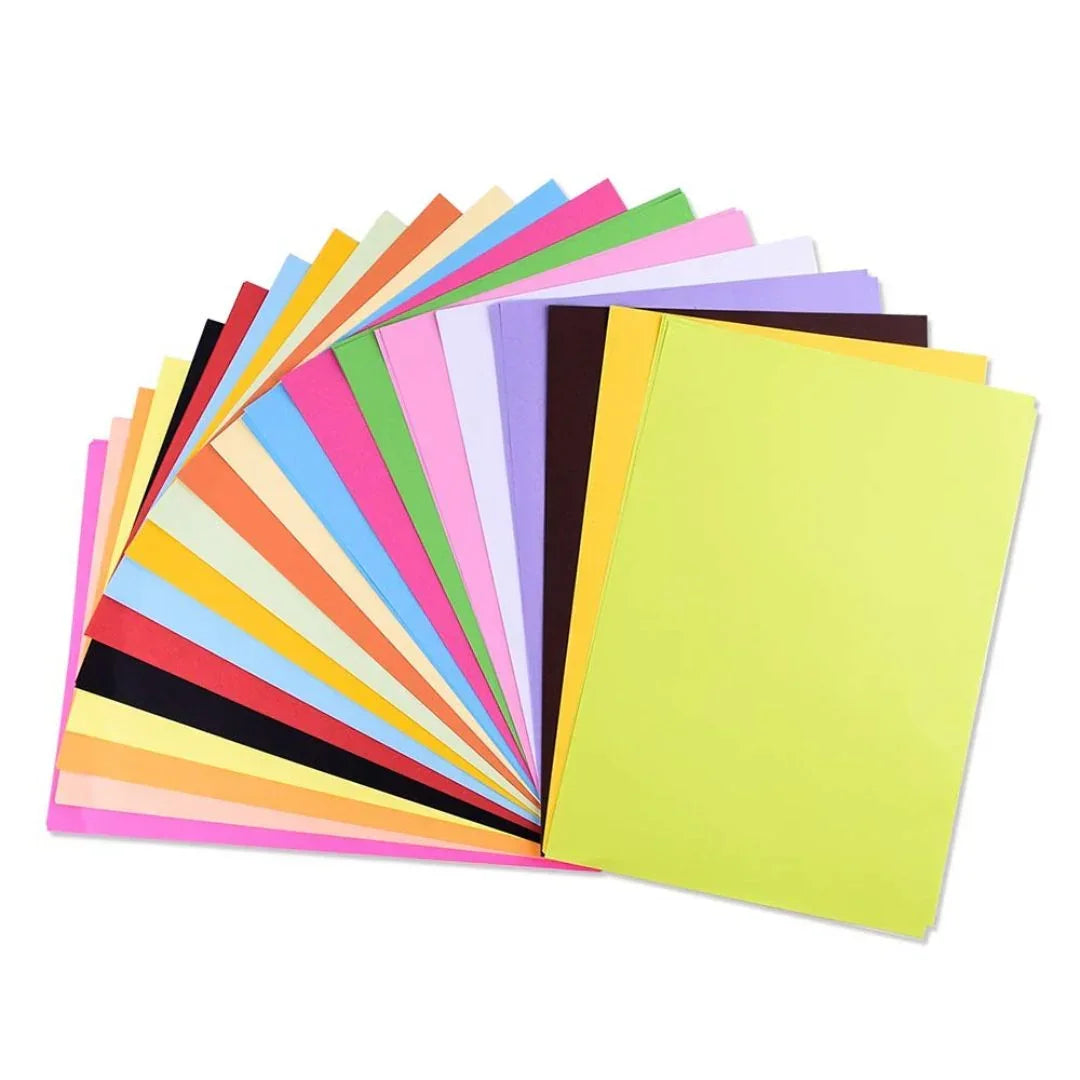 A4 Bright Colour Paper 100 Sheet (A4Bcp) (Full Size A4)