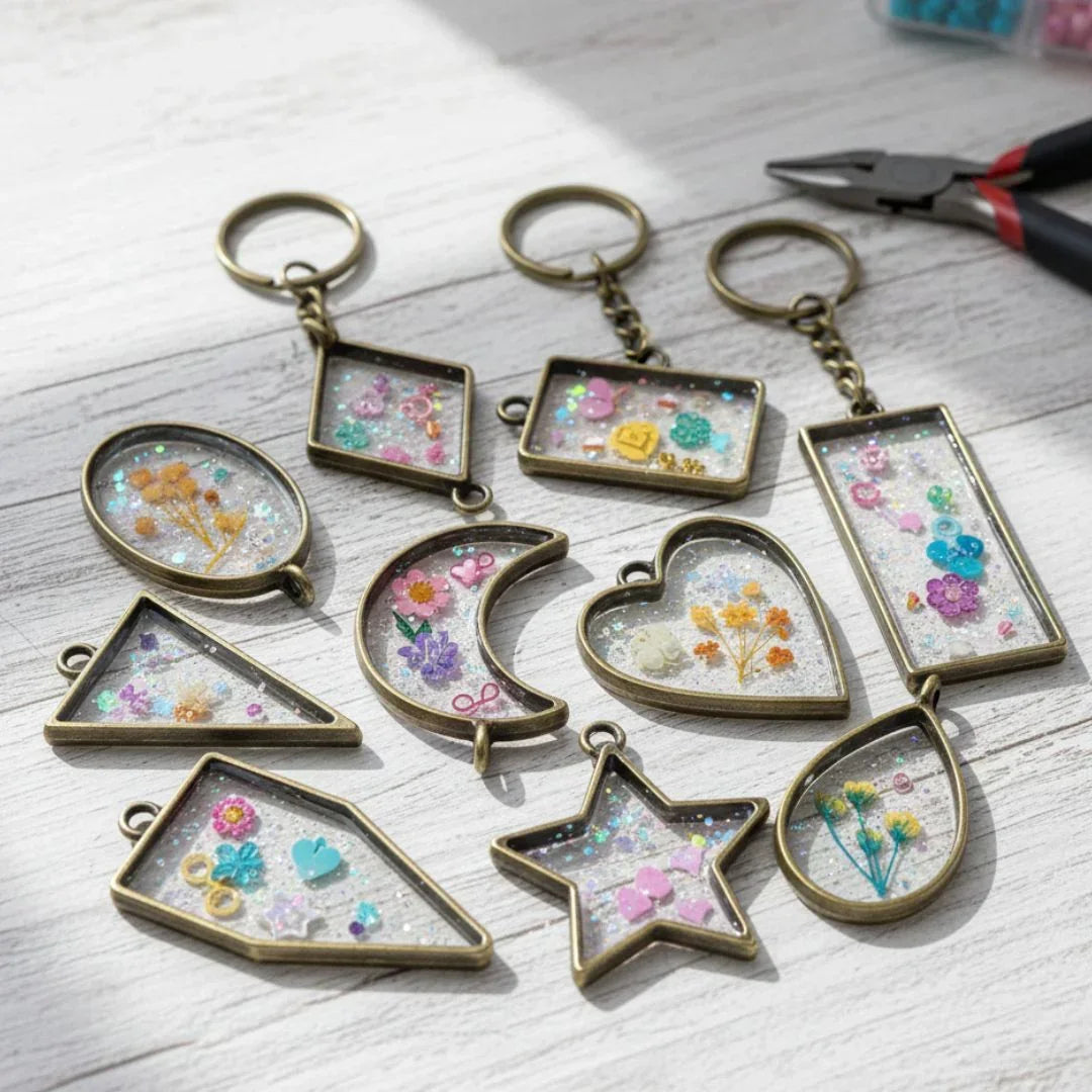 Bezels Mix Shape Set 10Pc Copper (Gsmc)