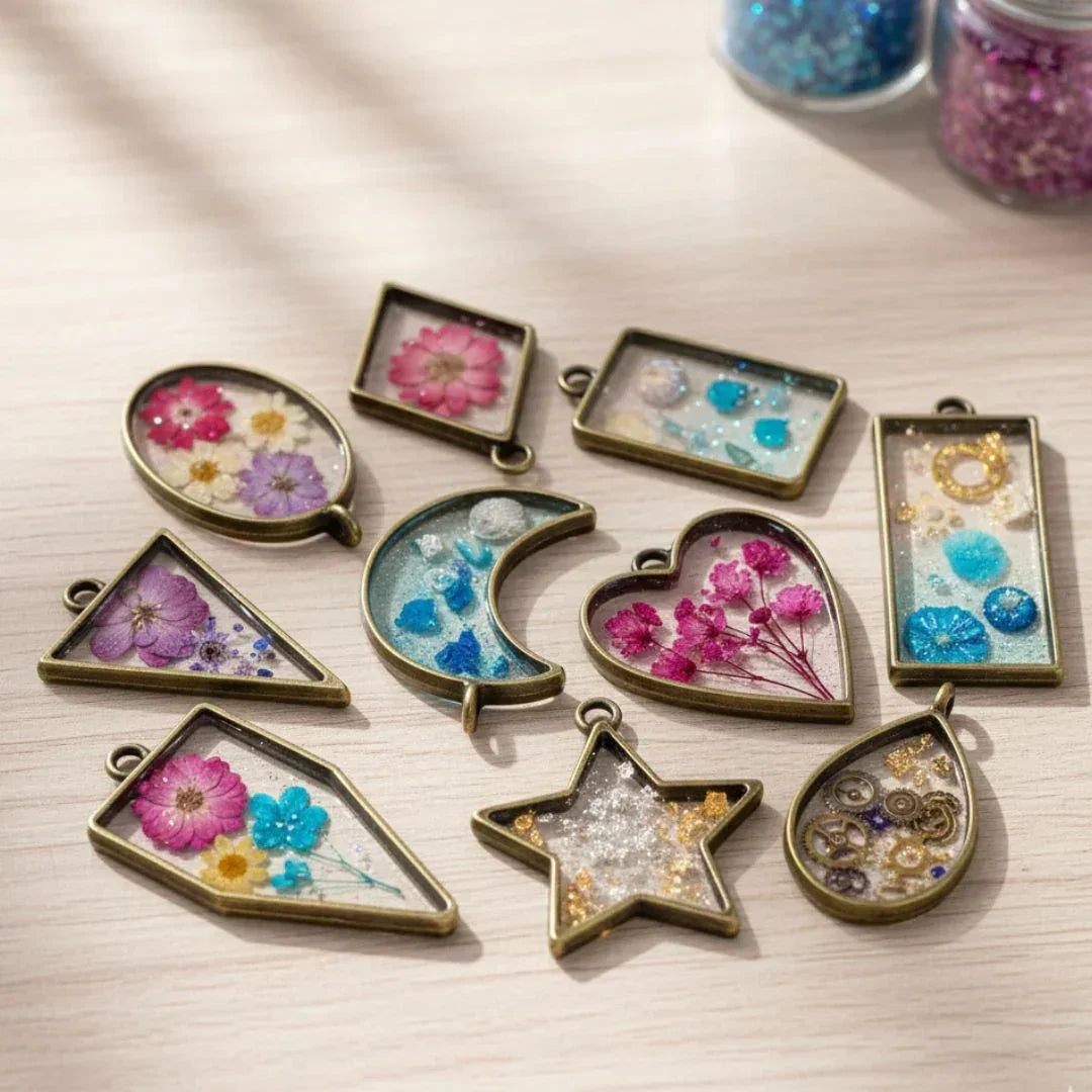 Bezels Mix Shape Set 10Pc Copper (Gsmc)