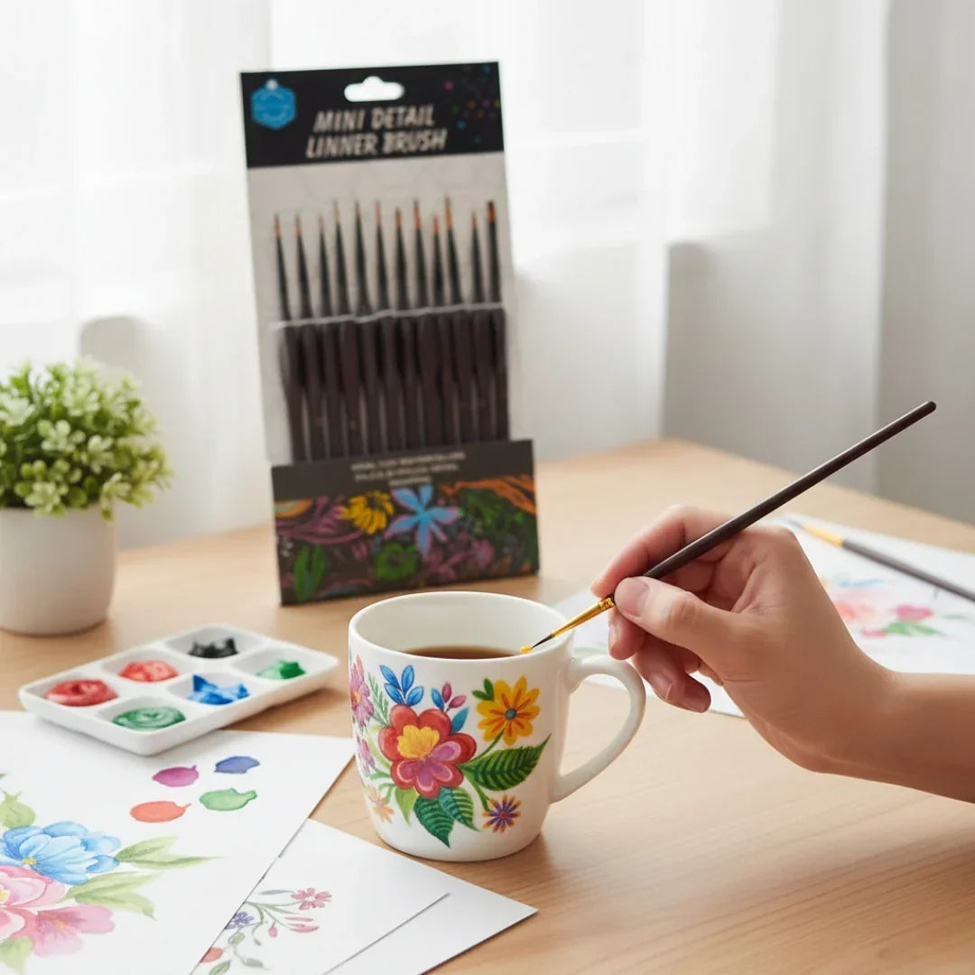 A6157 Paint Brush 12Pc Ultra Thin