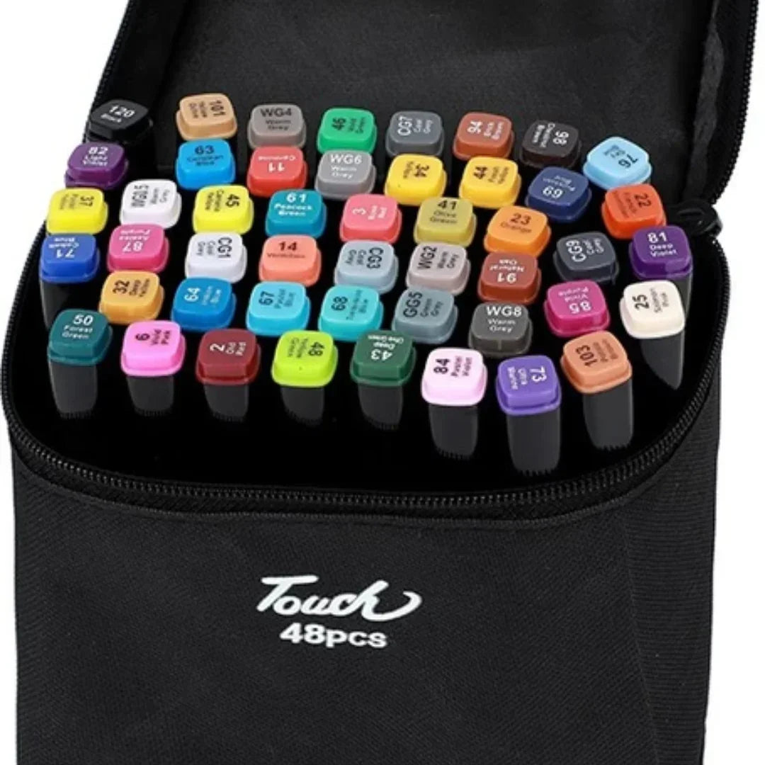 Touch Marker 48 Tcc48 Black Pouch
