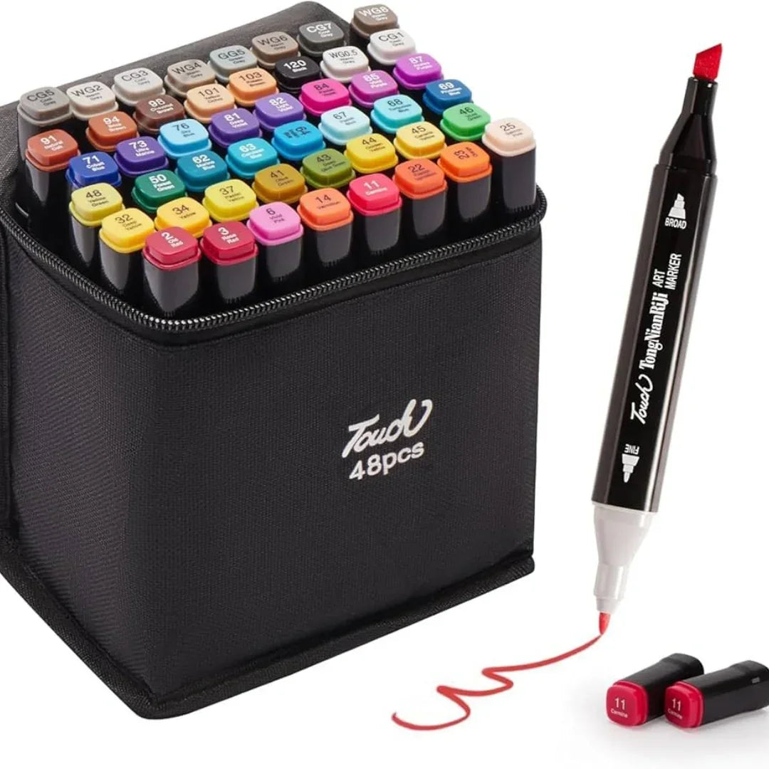 Touch Marker 48 Tcc48 Black Pouch