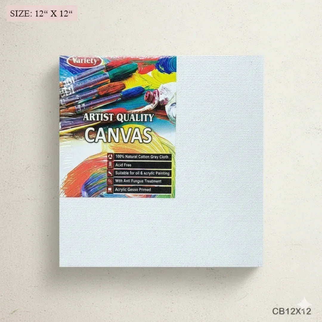 Canvas Board 12"X12" (Cb12X12)