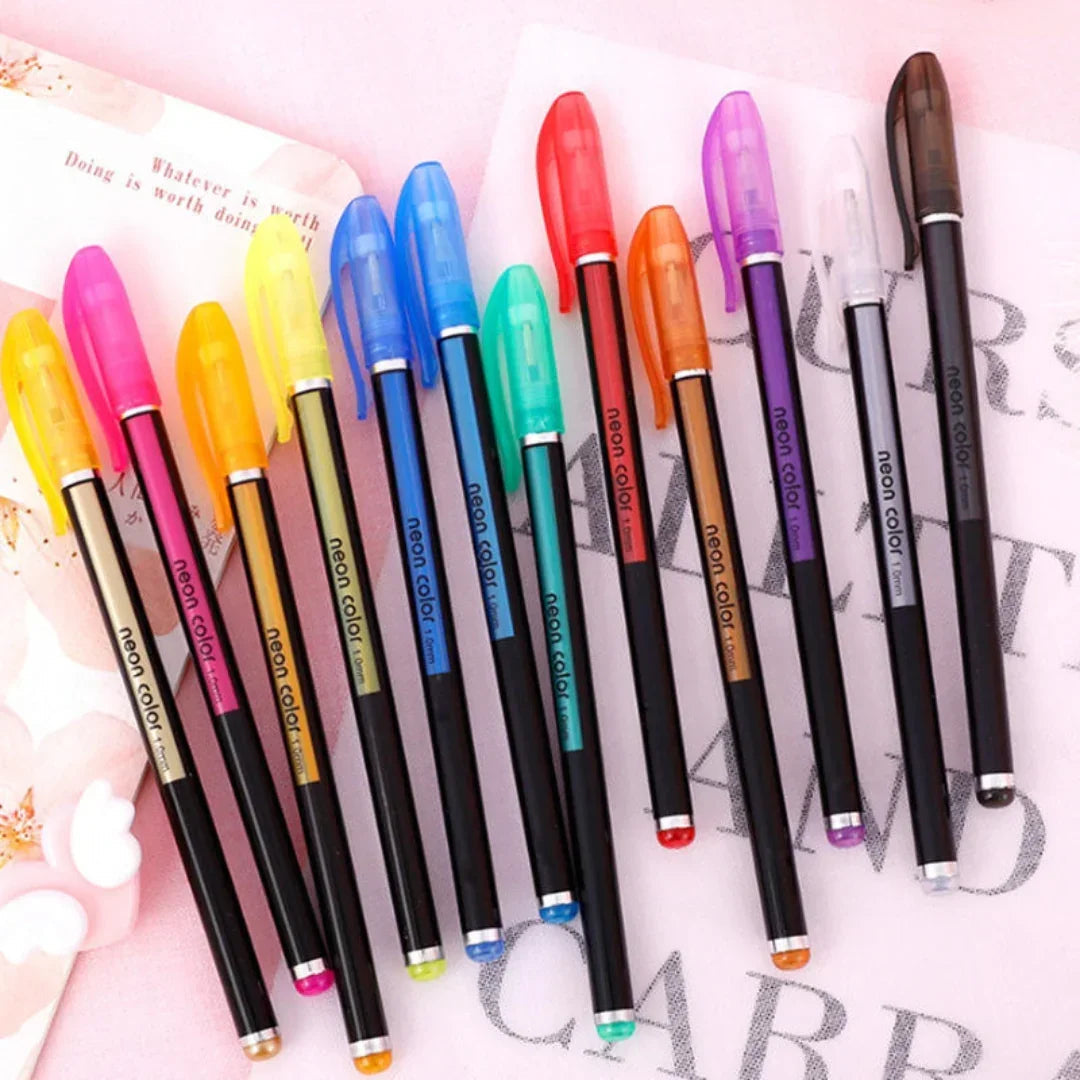 Hg6107-36Pc Neon Colour Pen (610736)