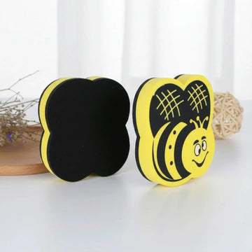 White Board Duster Magnetic Bee (Boho10)
