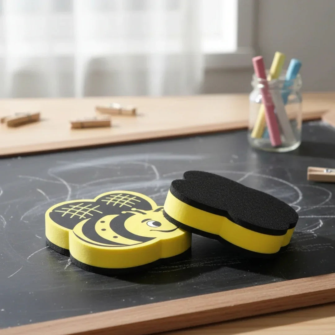 White Board Duster Magnetic Bee (Boho10)