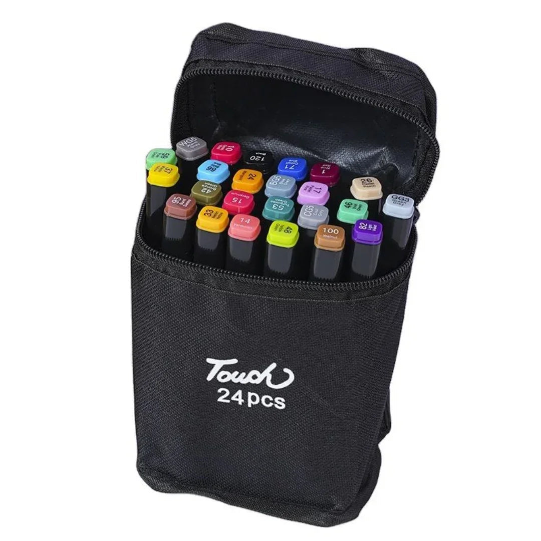 Touch Marker  24 Tcc24 Black Pouch