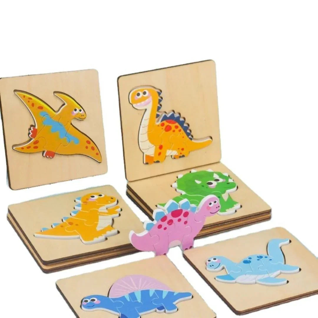 Wt 11X11Cm Dianosaur 3D Puzzle (Wdino11)
