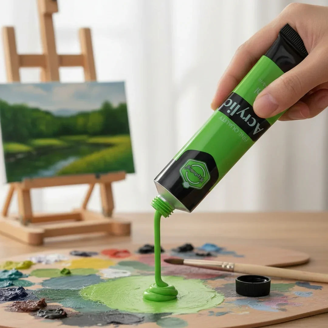 36A008 Acrylic Paint Neon Color 36Ml Pastle Green