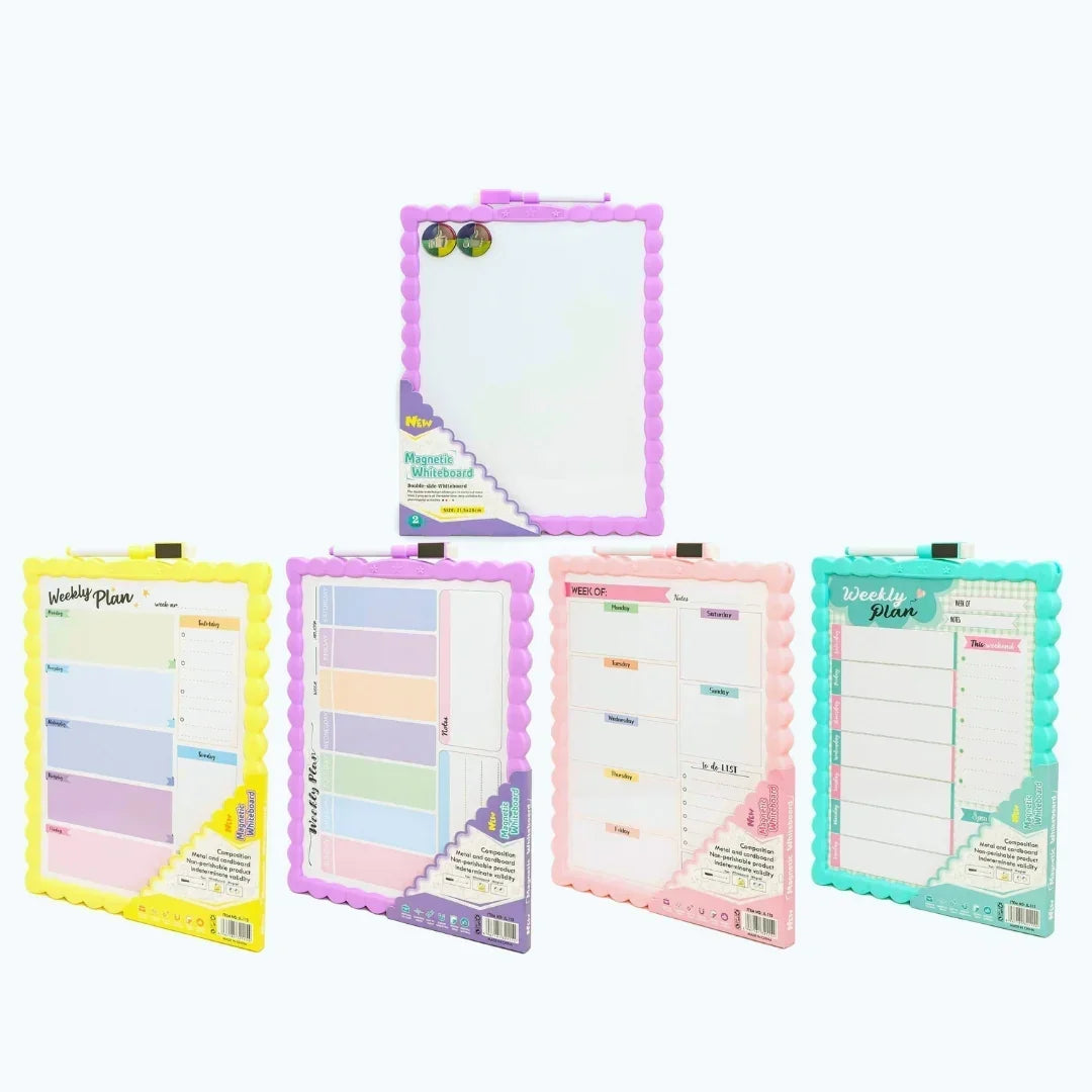 Jl117P Writing White Board Magnetic 28X39.5Cm Planner