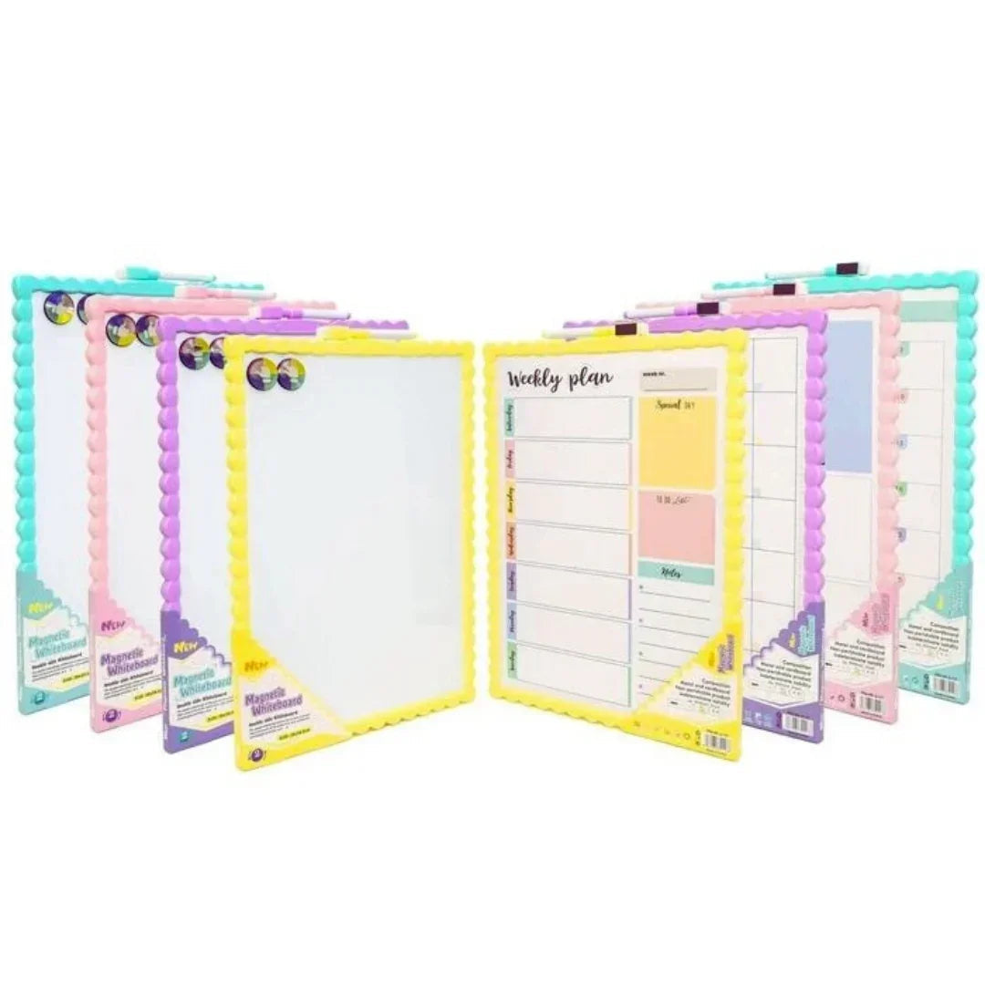 Jl117P Writing White Board Magnetic 28X39.5Cm Planner