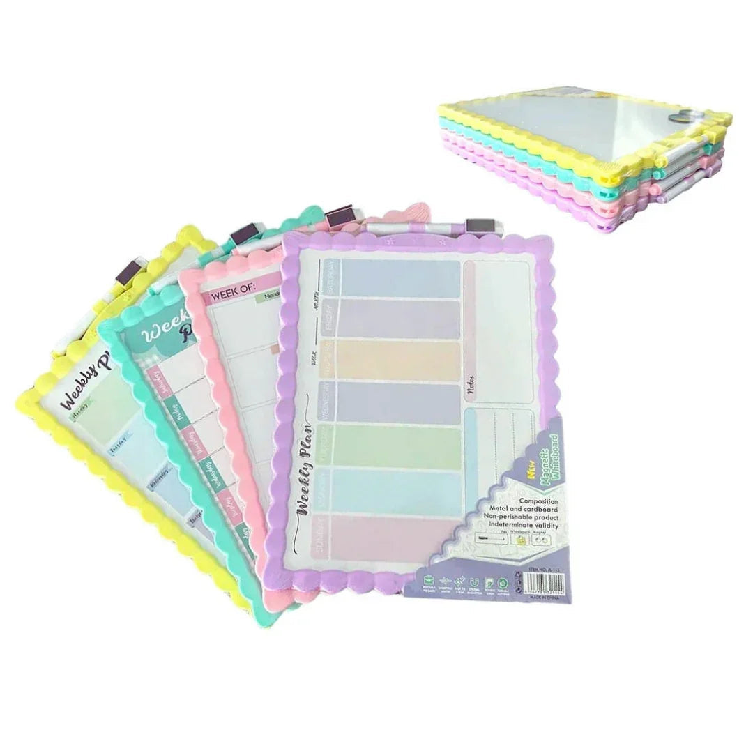 Jl117P Writing White Board Magnetic 28X39.5Cm Planner