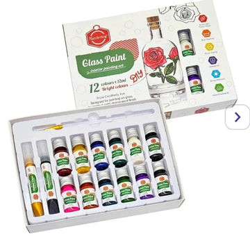 Gcd0001 Glass Paint 12 Color