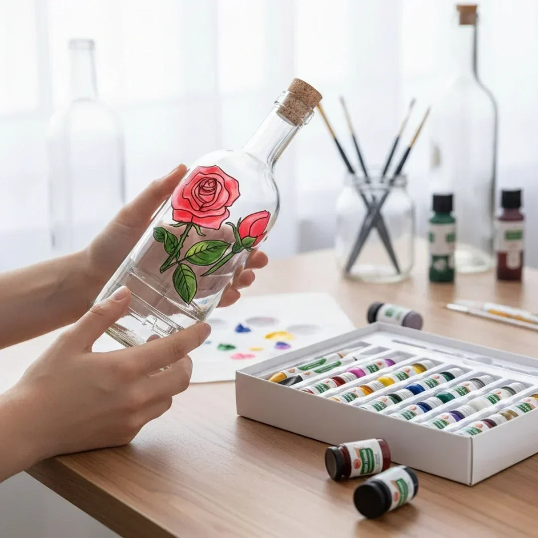 Gcd0001 Glass Paint 12 Color