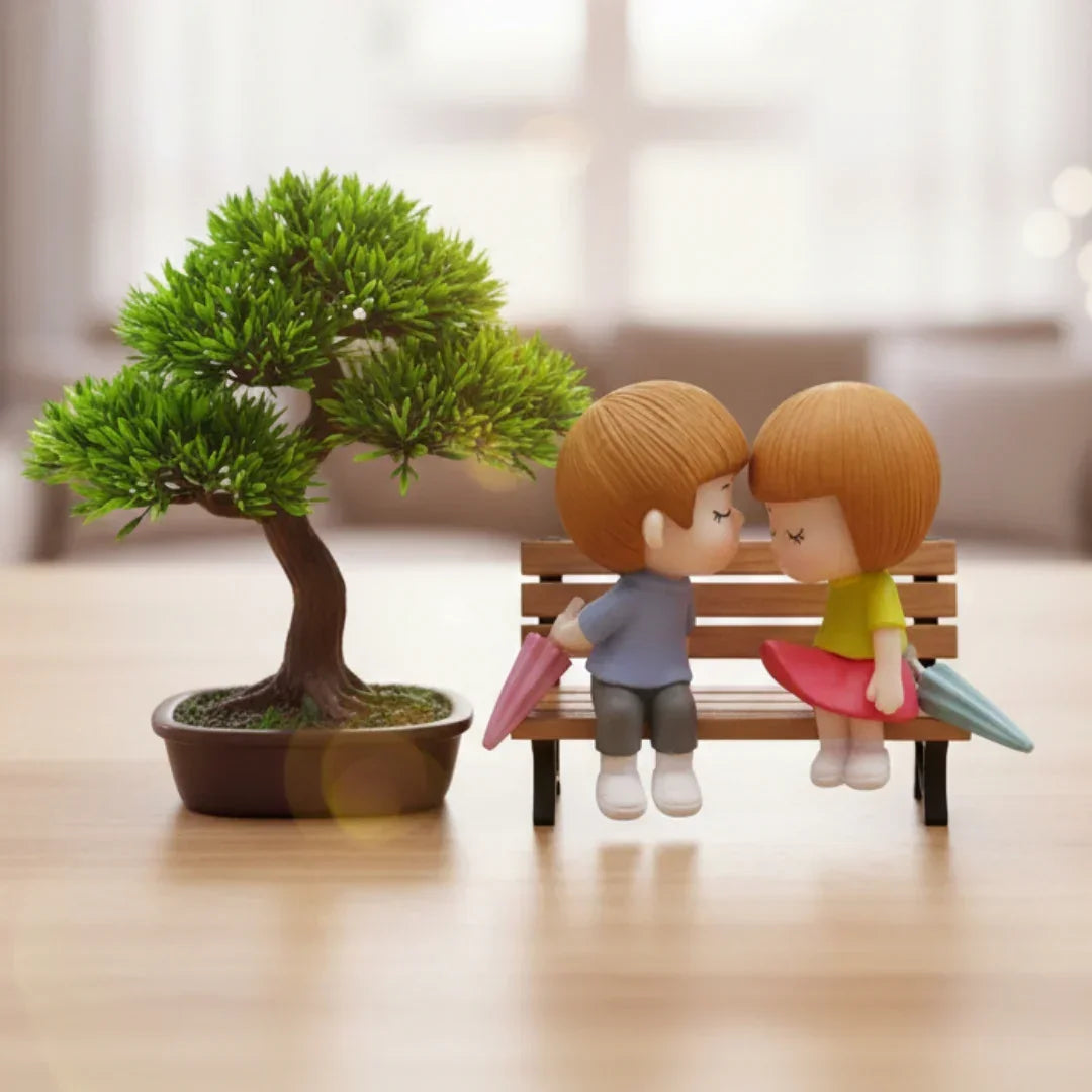 Miniatures Couple Cute Boy & Girl (2pcs) Pack of 1