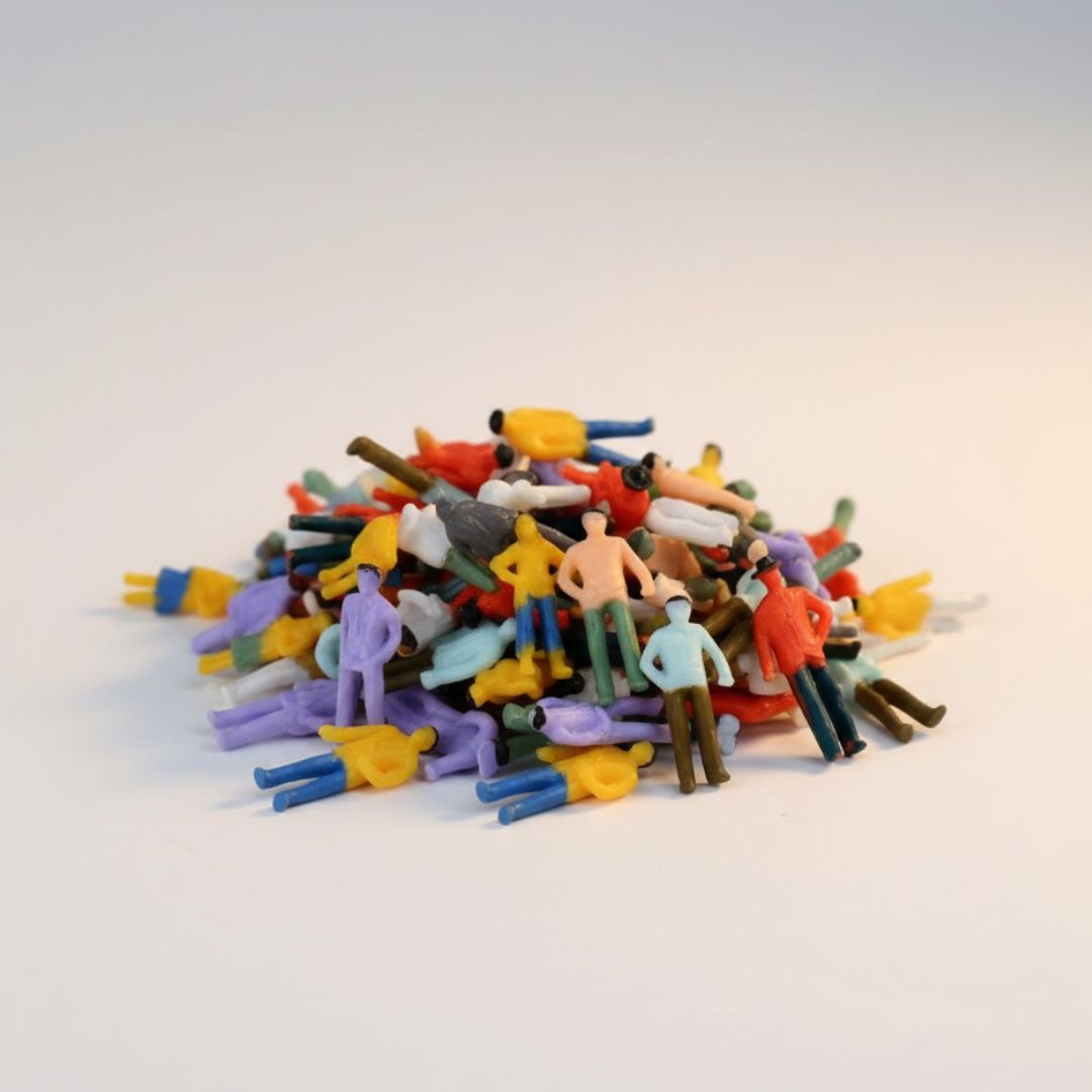 Miniature Model People Set – (20pcs) Pack of 1