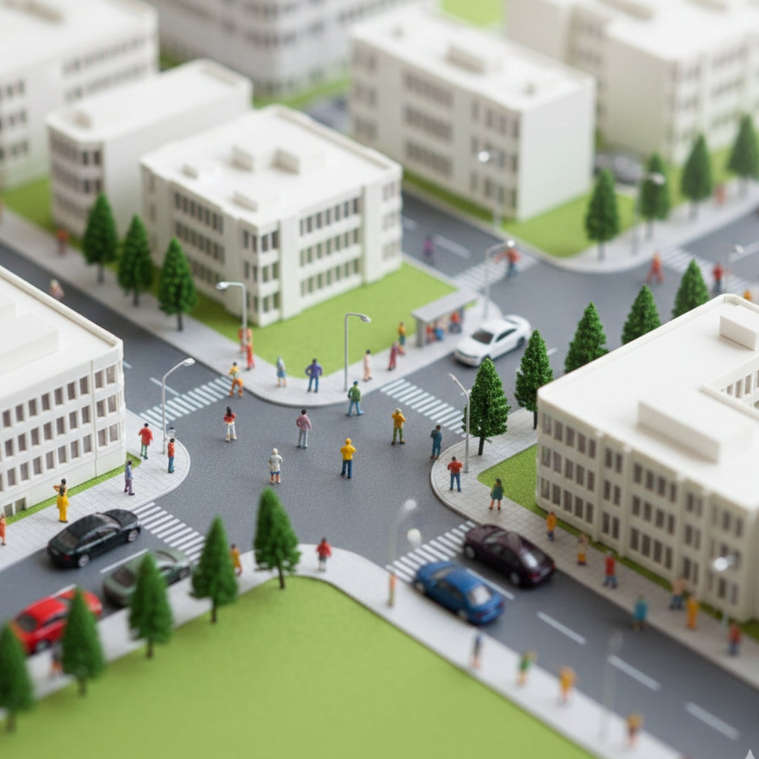 Miniature Model People Set – (20pcs) Pack of 1
