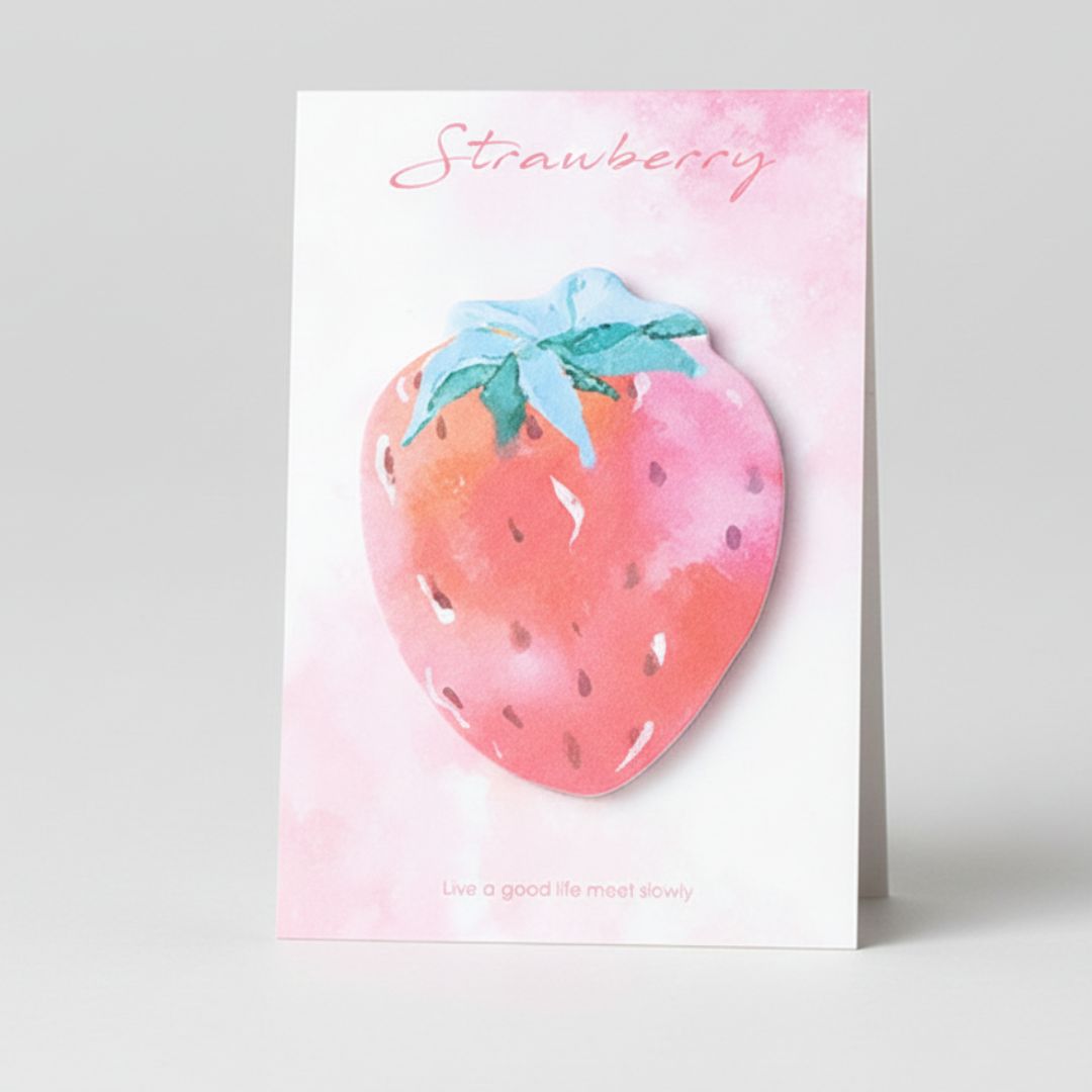 () Cute Fruit sticky Notes (30 Sheets) Pack of 1