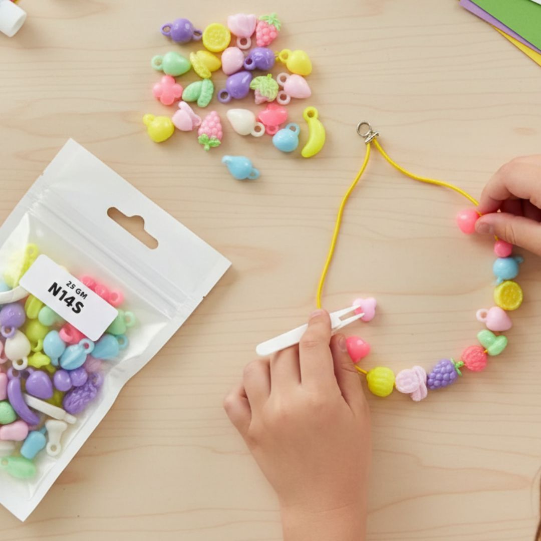 N14S Craft Beads Plastic 25Gm