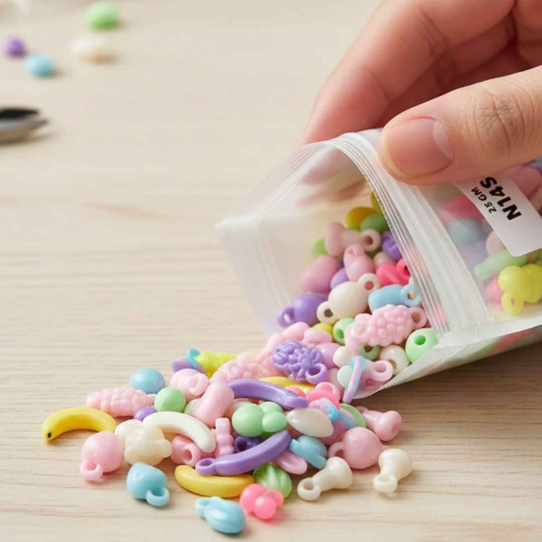 N14S Craft Beads Plastic 25Gm