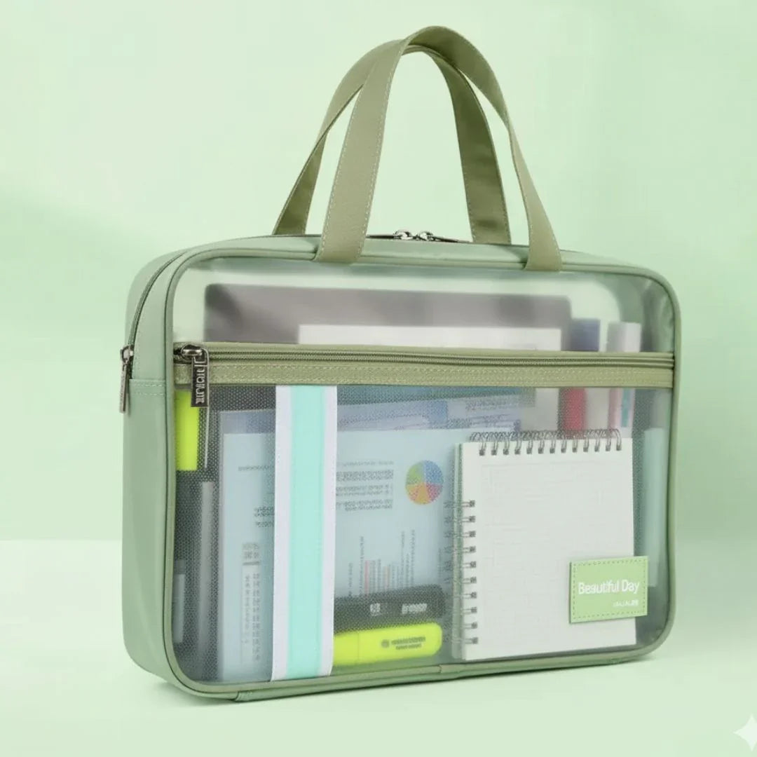 Folder 39*29Cm Expanding Bag With Handle N8104