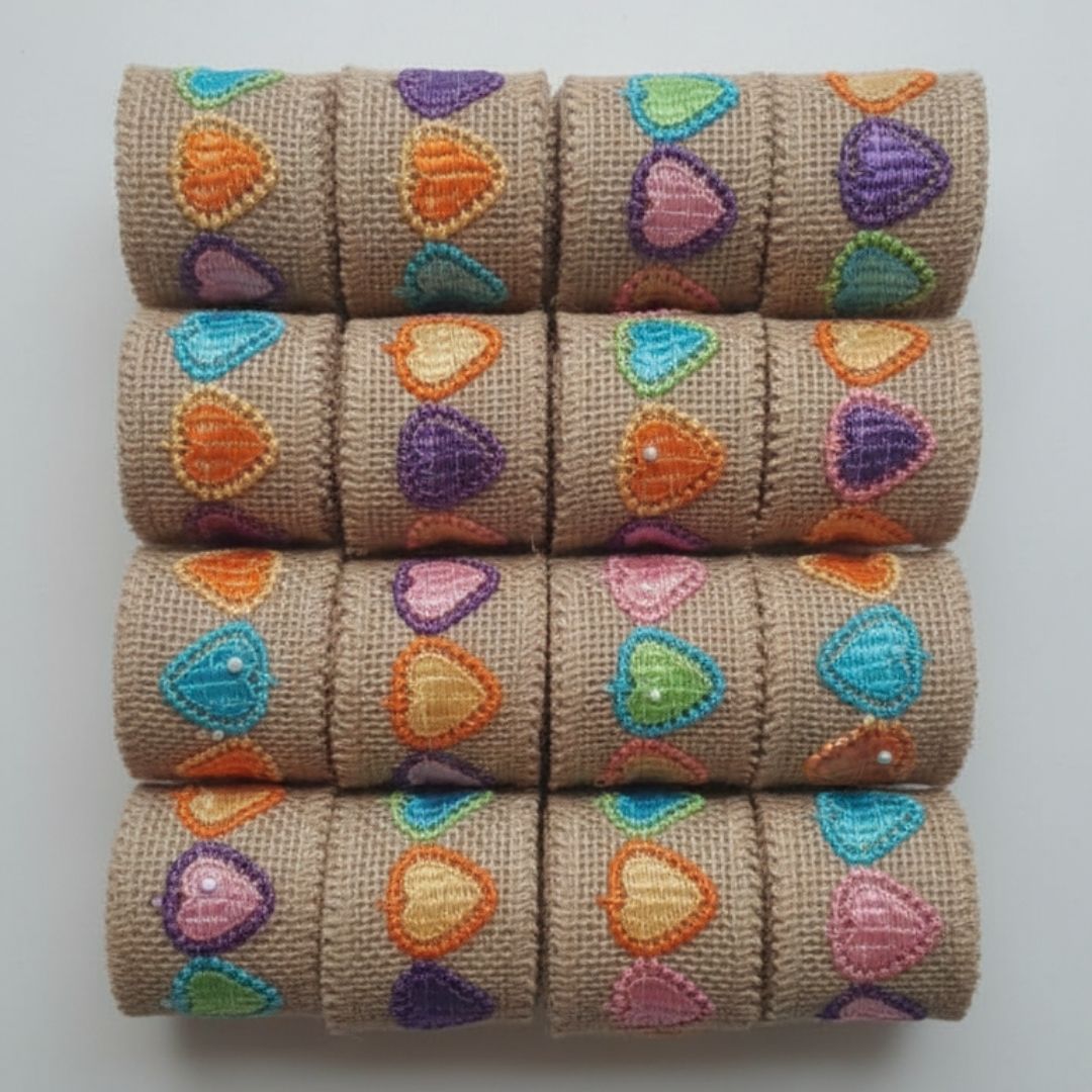 Jlp13 Jute Lace (12Pc) 2Mtr Each