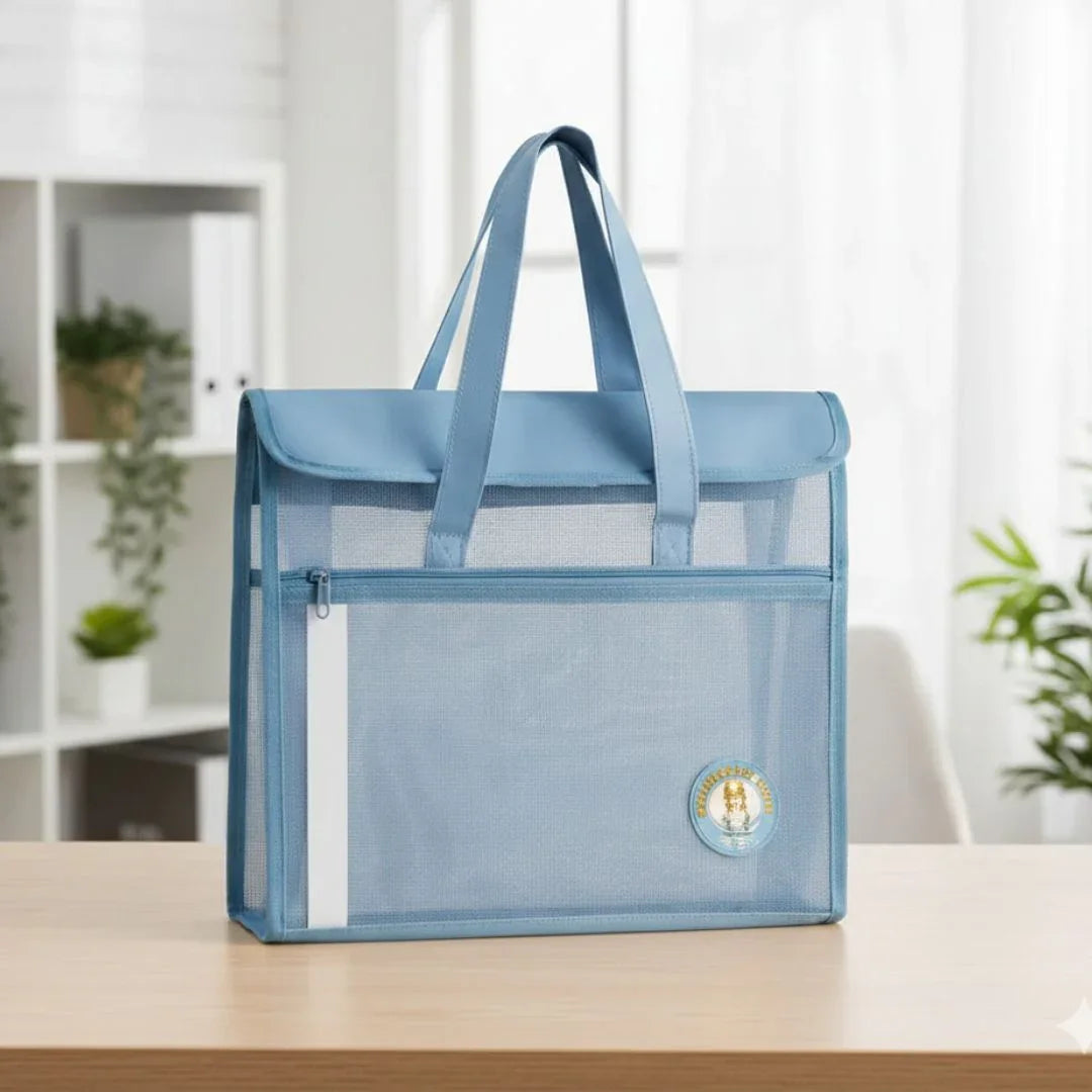 Folder 34*33Cm Expanding Bag With Handle N8098
