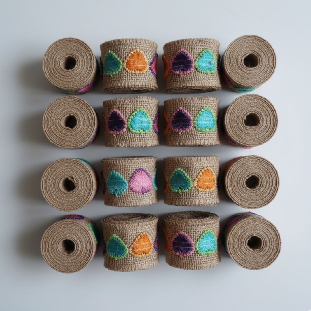 Jlp13 Jute Lace (12Pc) 2Mtr Each