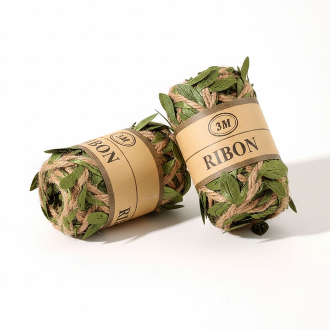 Jute Thread Leaf 3Mtr (24Pcs/Box) (Mg1127)