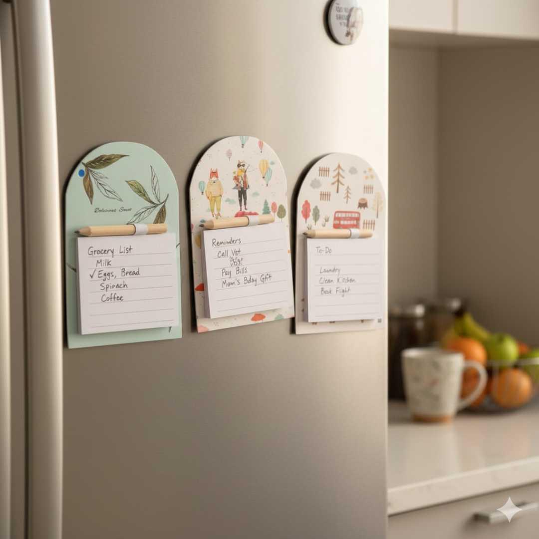 Mg6301 Magnetic Planner With Pencil 14X10Cm