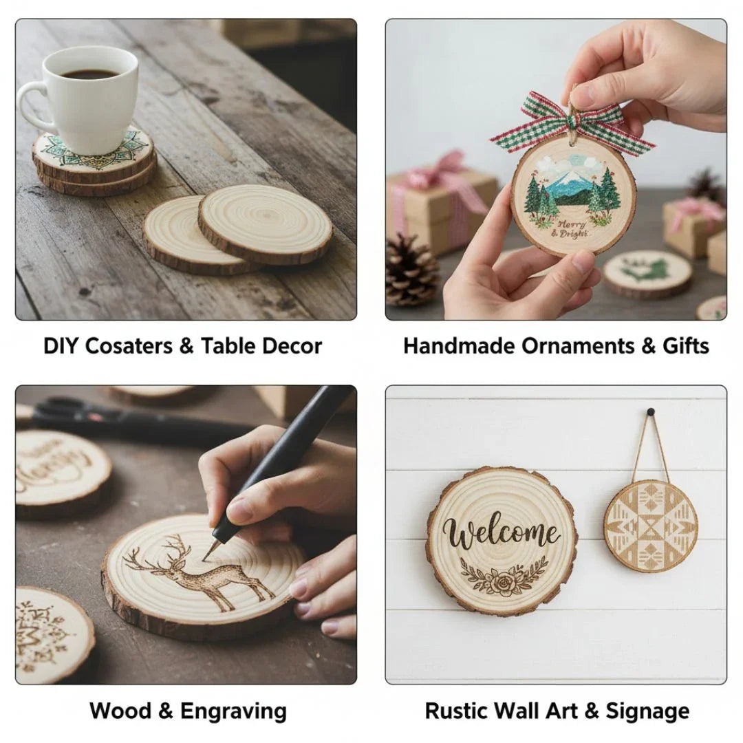 Wooden Slice Round 17-18 (Wsr1718)