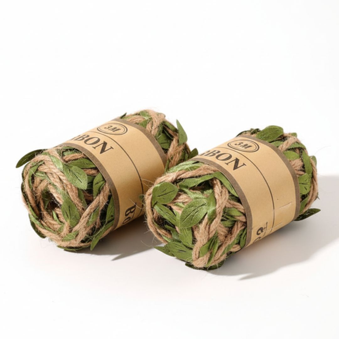 Jute Thread Leaf 3Mtr (24Pcs/Box) (Mg1127)
