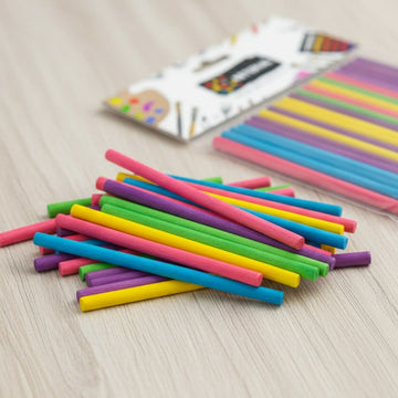 Wood Stick Color 0.5 X 10 Cm 20Pcs (Wd10)