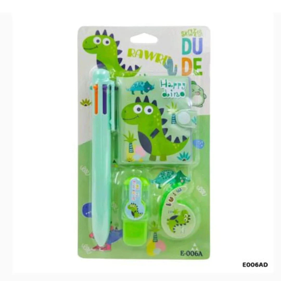 E006Ad Dianosaur Stationery Gift Set