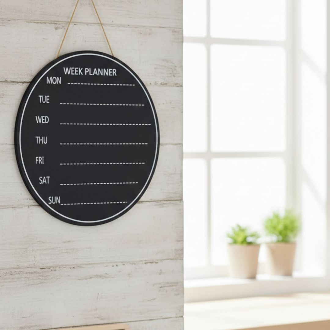 Black Board Week Planner (Bbwp01)