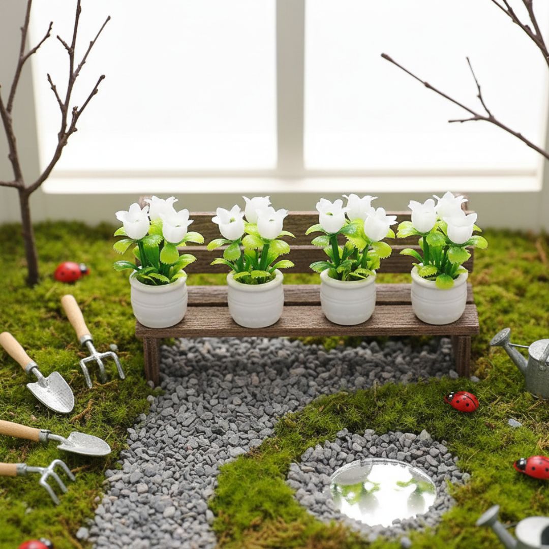 Mg27418W Tree Miniature (4Pc)