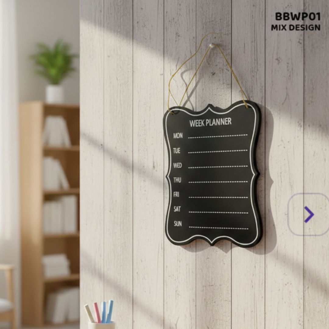 Black Board Week Planner (Bbwp01)