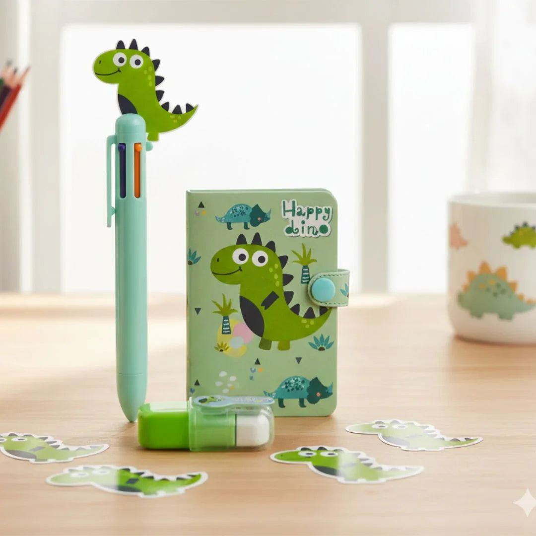 E006Ad Dianosaur Stationery Gift Set