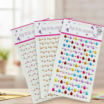 Drop Shape Stone Sticker (Lbsd)