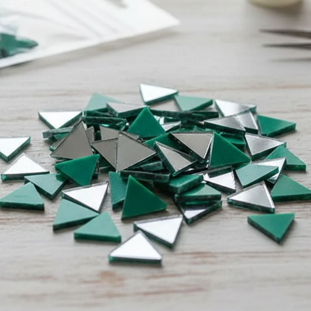 Mirror Glass Gla3D For Lippon Art Triangle 12*12*12Mm