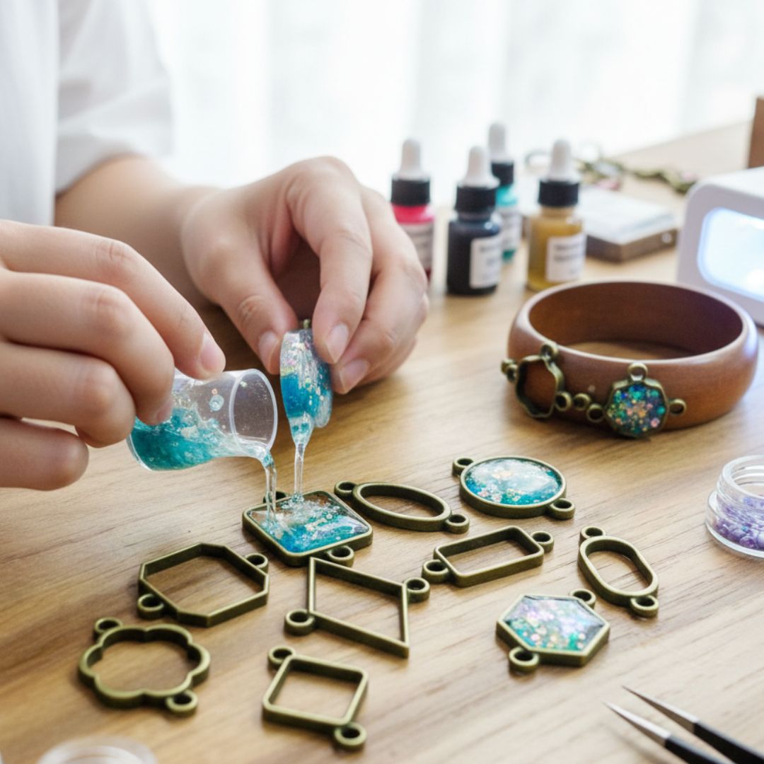 Bbzc Bezels Mix Shape Set 10Pc Copper