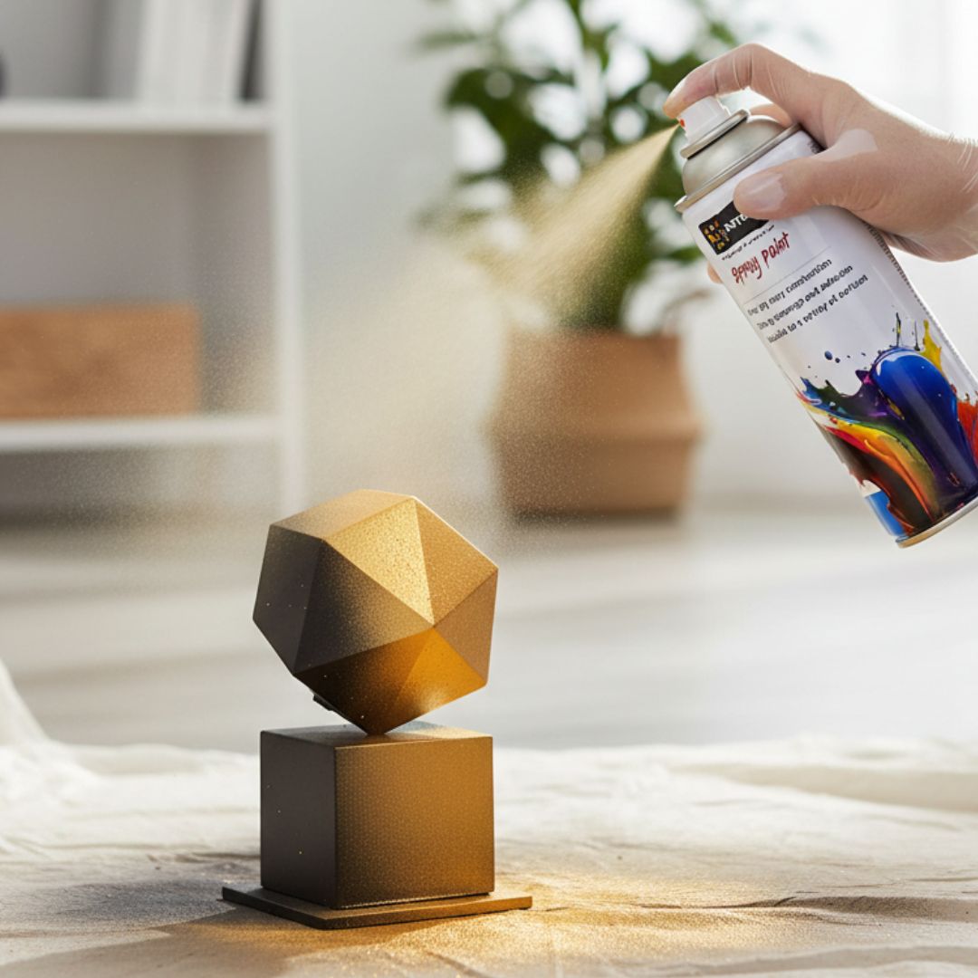 Aspg Artorial Spray Paint Golden 450Ml