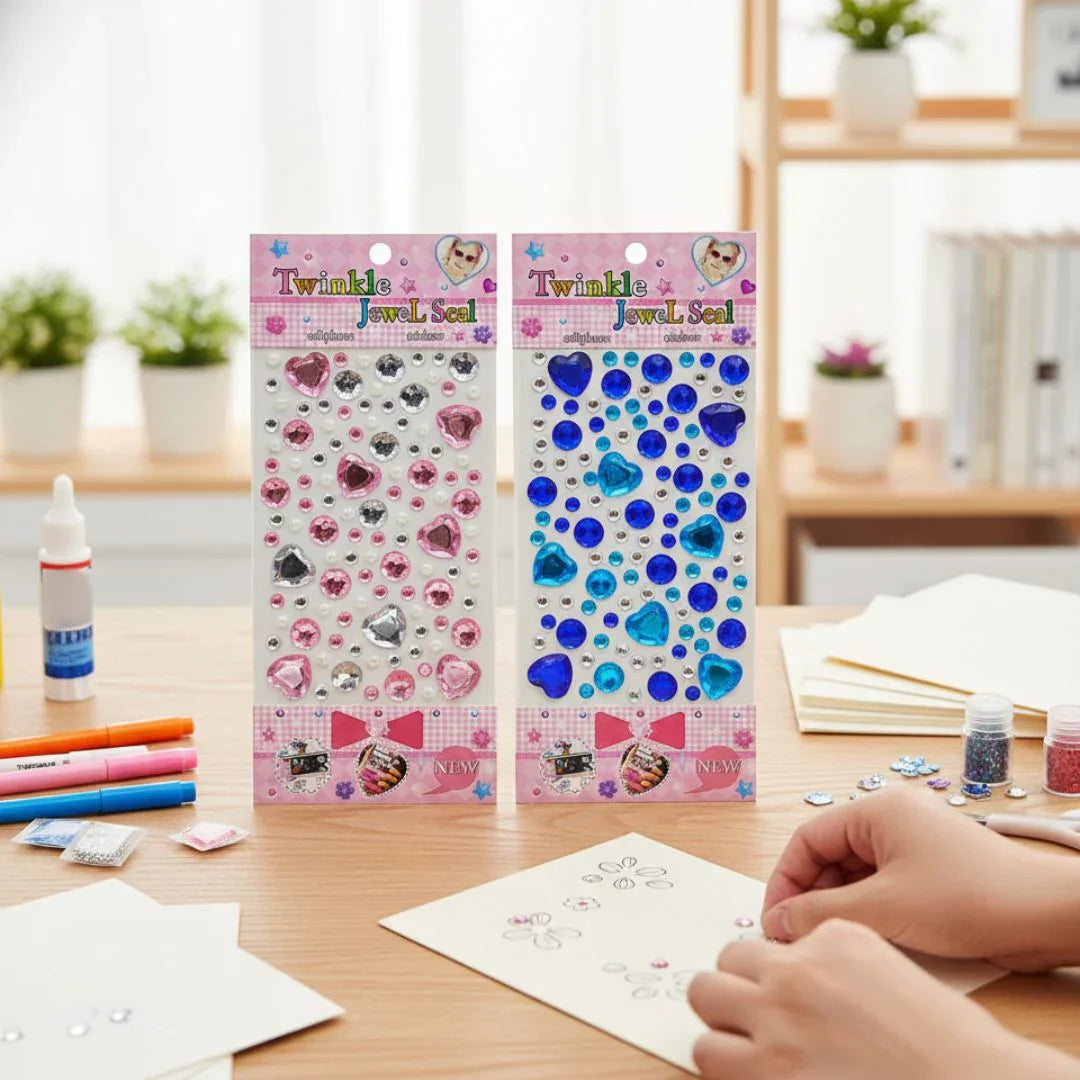 Cxmbh Crystal Heart Sticker