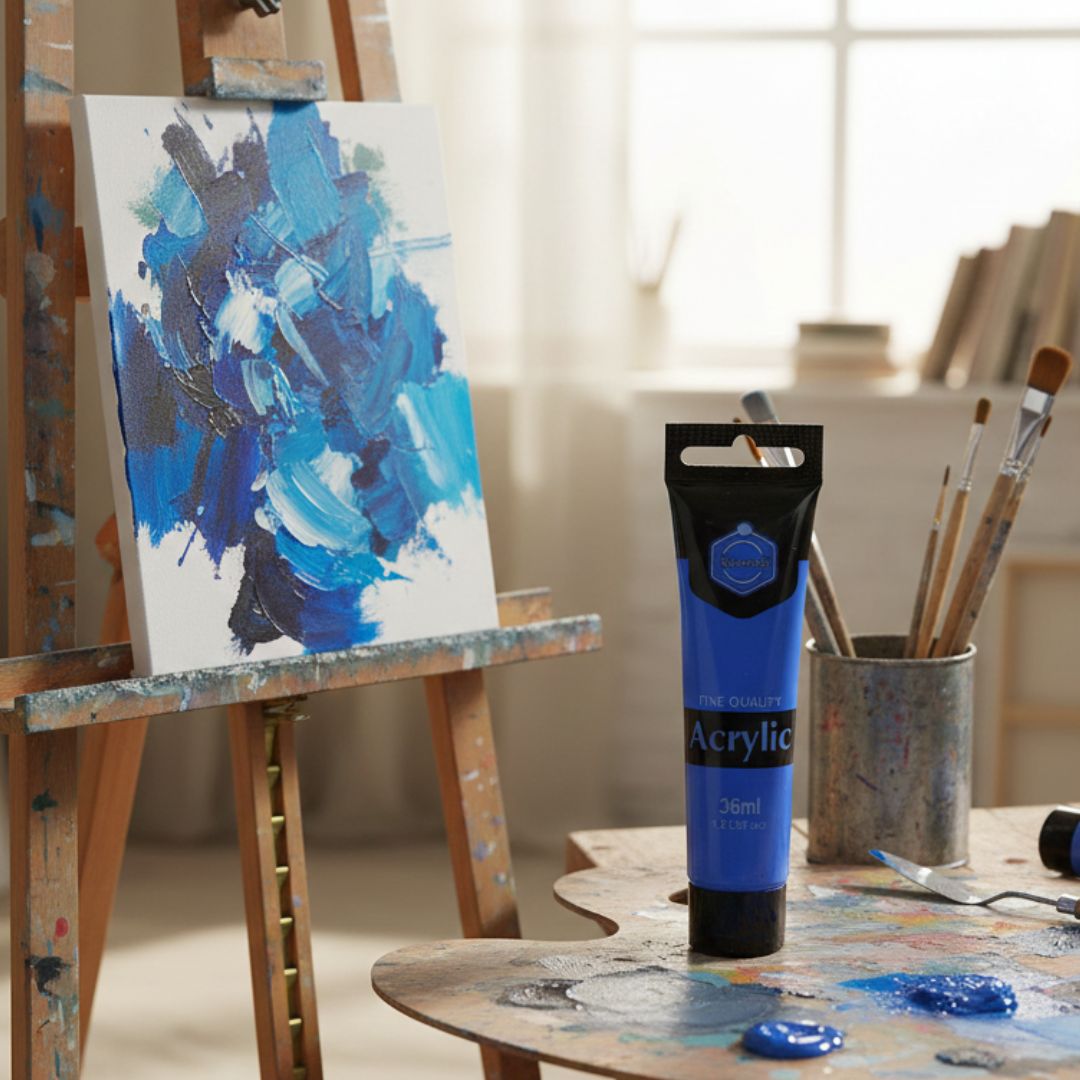 Ap750 36Ml Cobalt Blue Acrylic Paint