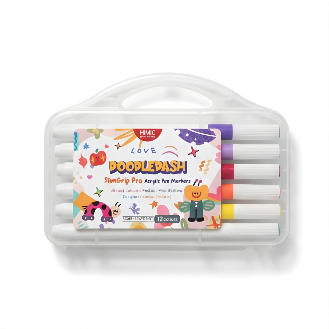 Acrylic Paint Markers – Multi-Surface Art Pens for Resin, Wood, Canvas & More I Limited edition