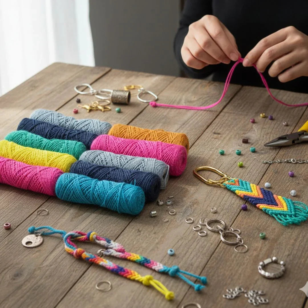 Jags Craft Cotton Rope Colour 10Pcs JCCR01