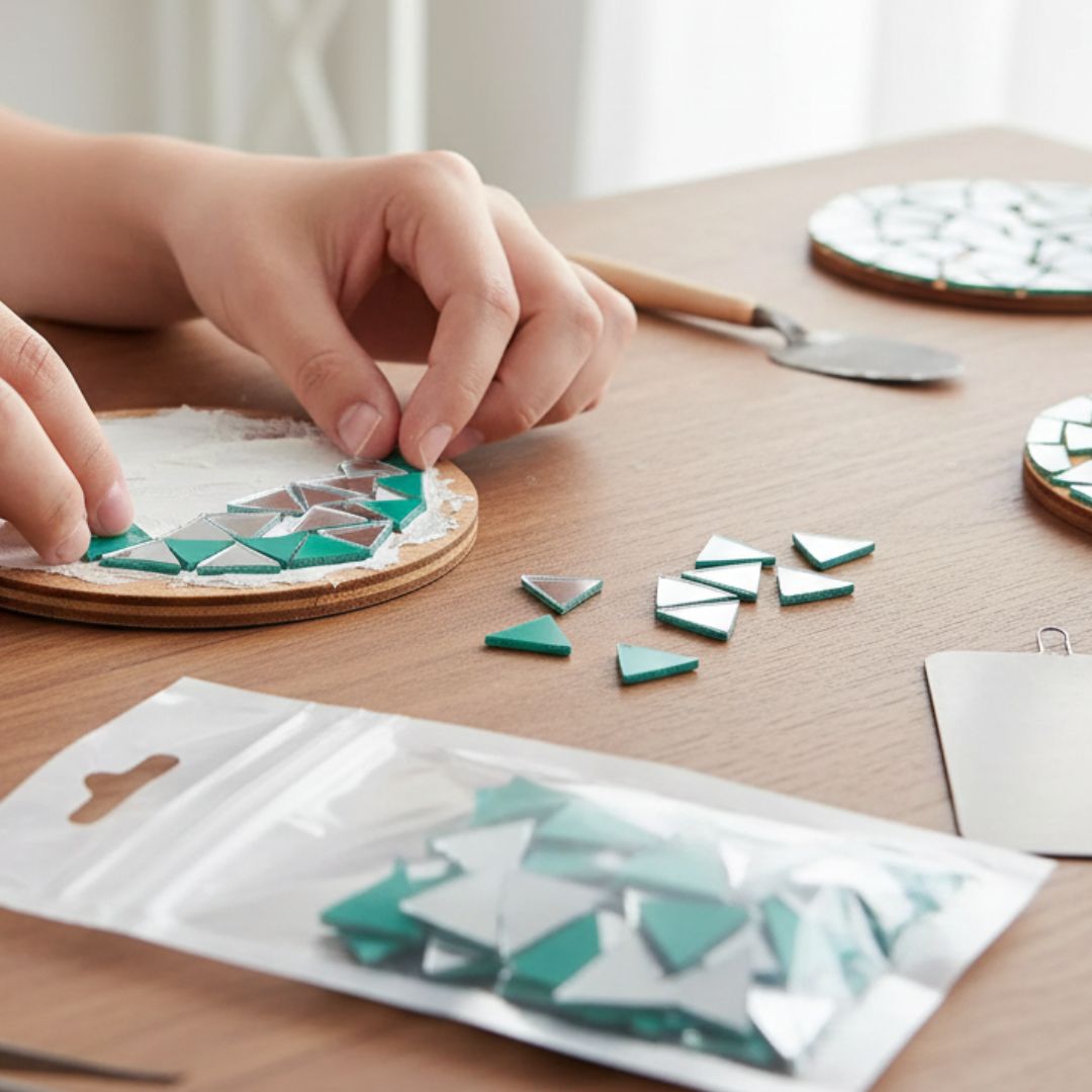 Mirror Glass Gla3H For Lippon Art Triangle 11*11*11Mm