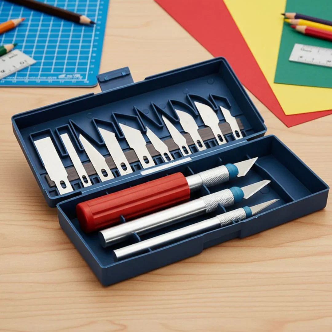 Precision Knife Tool Set 13Pcs Raw64