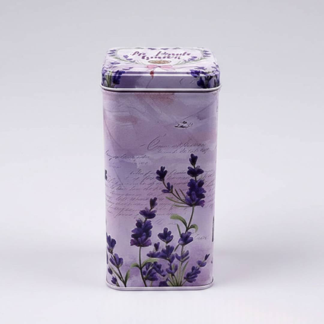 Metal Tin Box Square 14.5X7Cm Raw4215