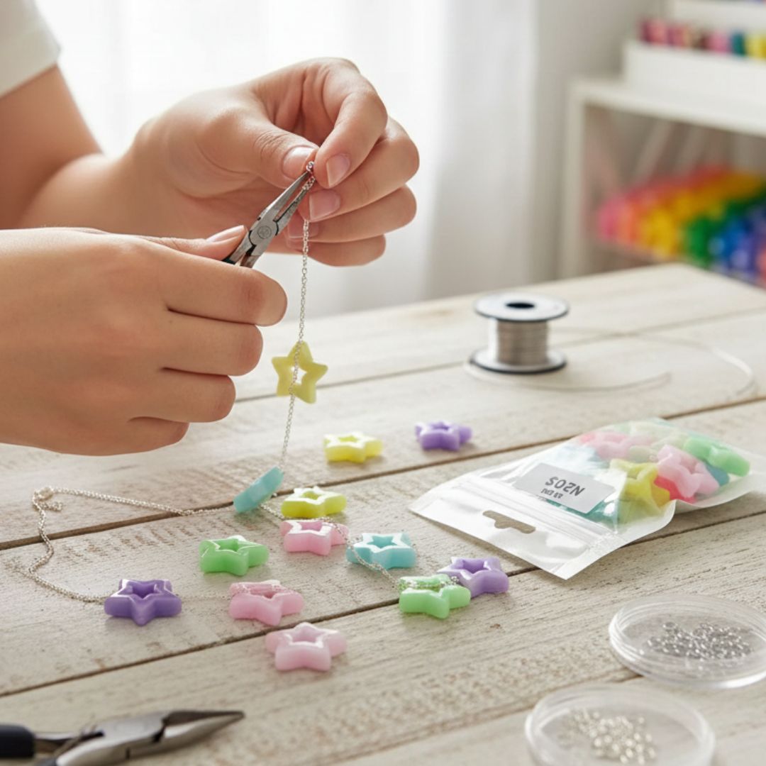 N20S Craft Beads Plastic 25Gm